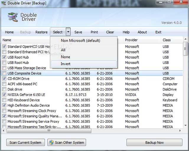 Phần mềm Double Driver