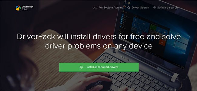 DriverPack Solution có thể cập nhật không cần Internet