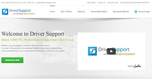 Phần mềm Driver Support