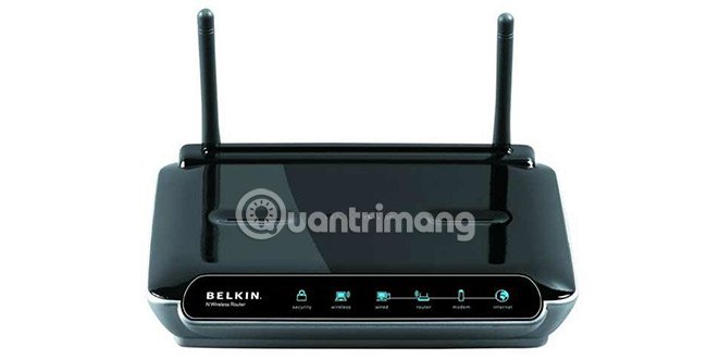 Reset router