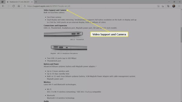Chọn phần Video Support