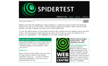 Spidertest.com 
