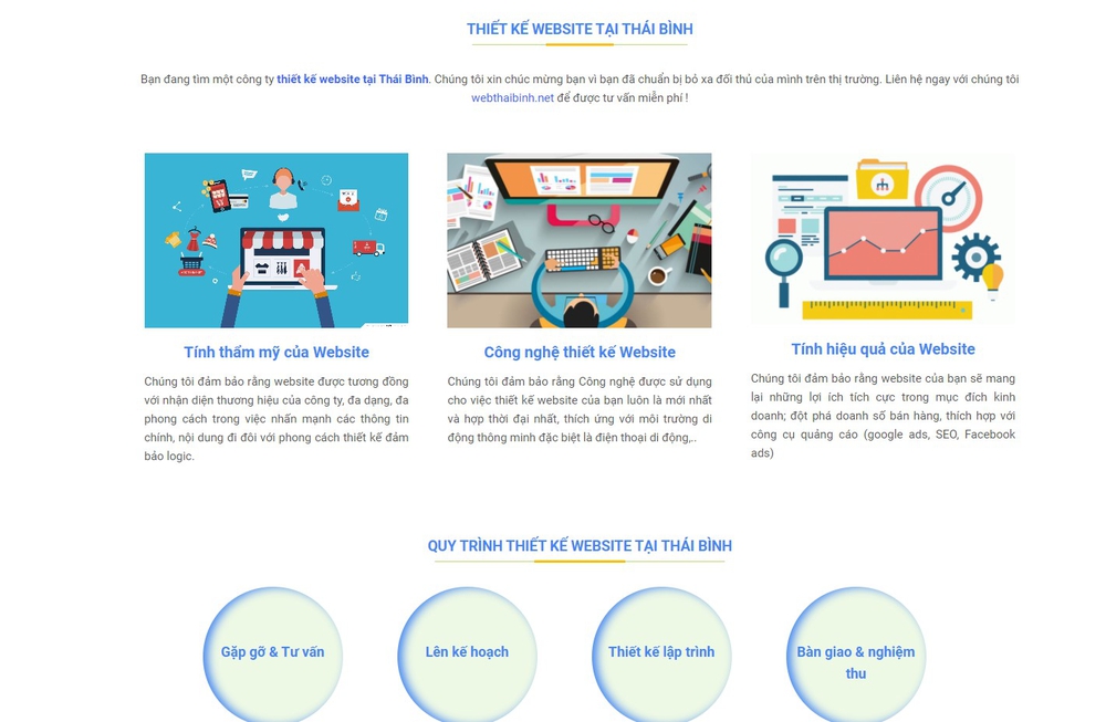 Một vài đơn vị thiết kế website tại Thái Bình uy tín khác