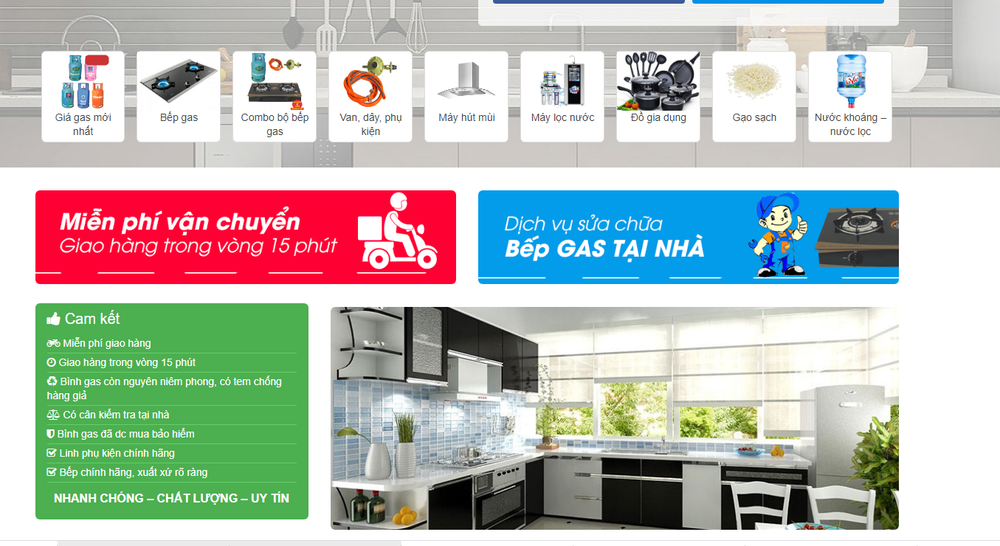Lợi ích khi thiết kế website bán gas tại Pha Le Solution