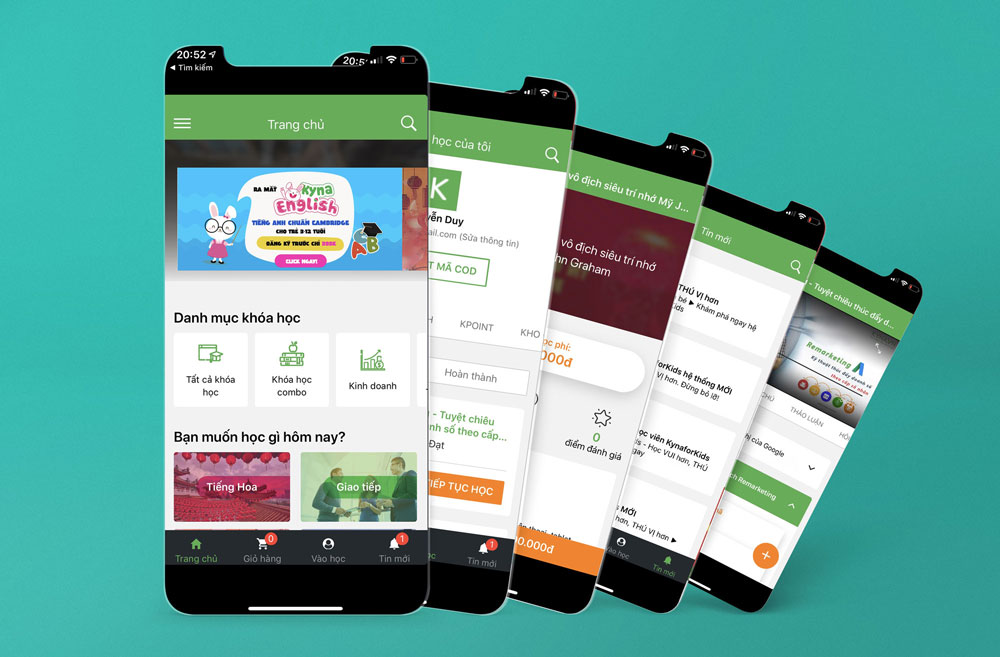 thiết kế app giá rẻ