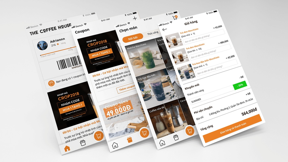 thiết kế app chuyên nghiệp