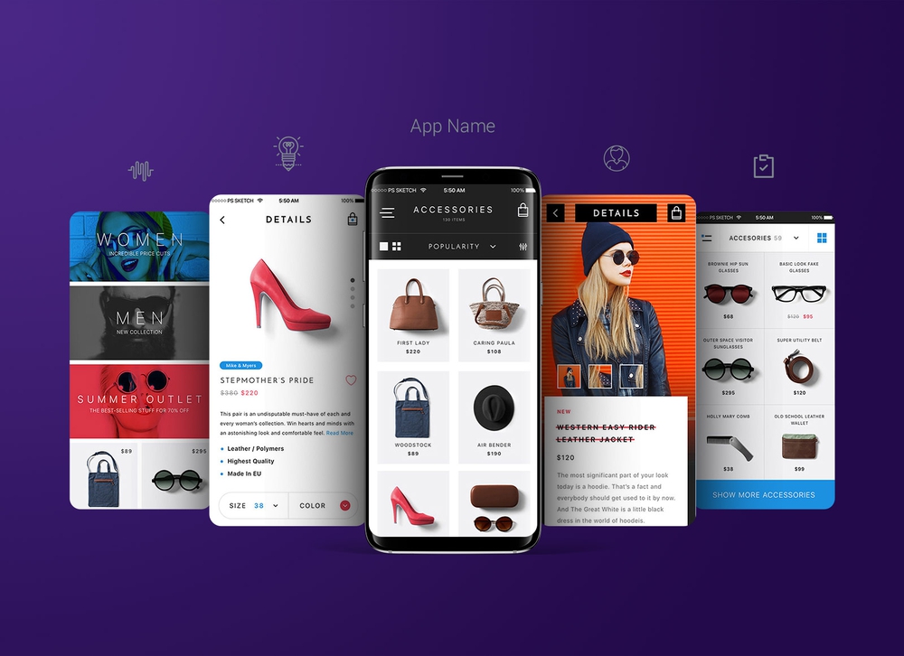 thiết kế app chuyên nghiệp