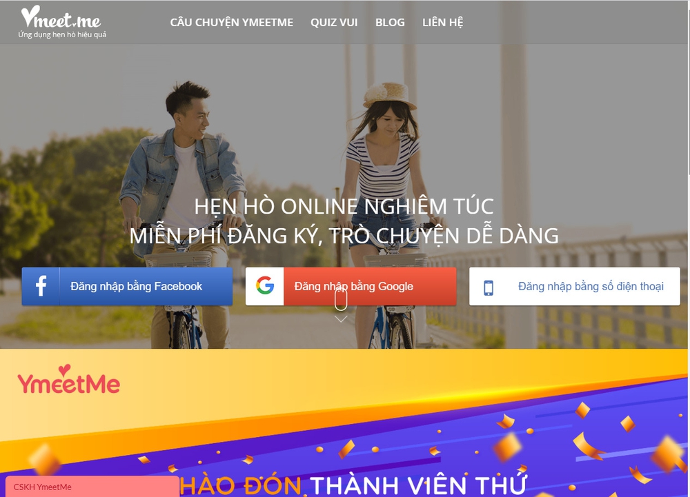 trang web hẹn hò uy tín