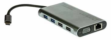 USB 3 hub với nhiều đầu nối