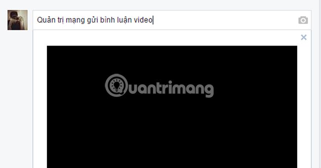 gửi bình luận bằng video