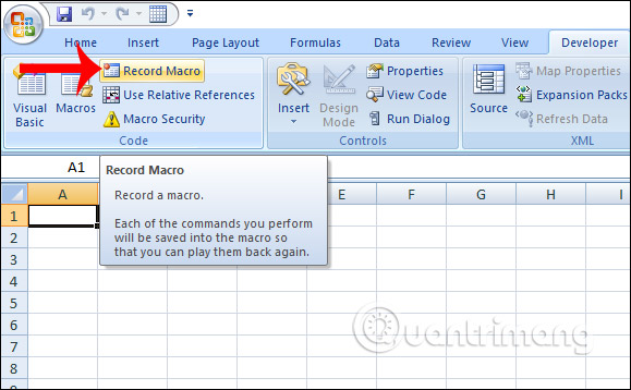 Record Macro