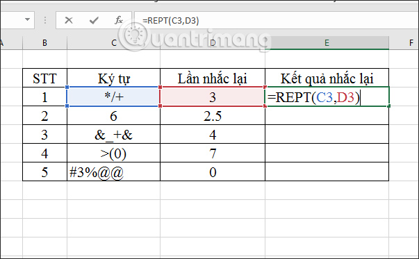 Nhập kết quả 