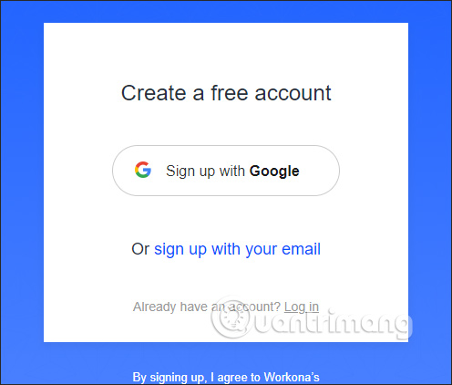 Đăng nhập tài khoản Google