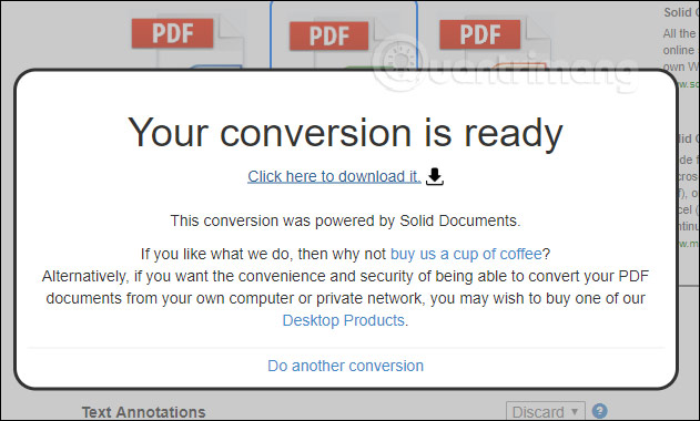 Simplypdf tải file Excel