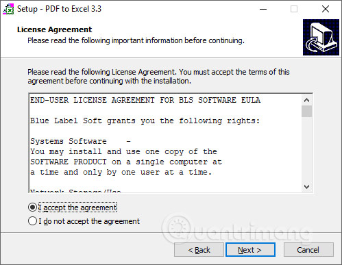 Phần mềm PDF to ExcelConverter
