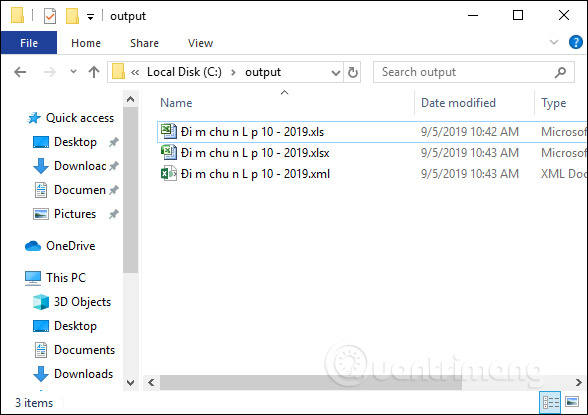 File Excel