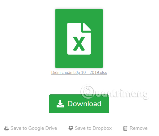 Freepdfconvert convert PDF sang Excel