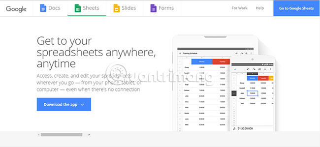 Google Sheets