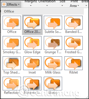 Theme hiệu ứng 