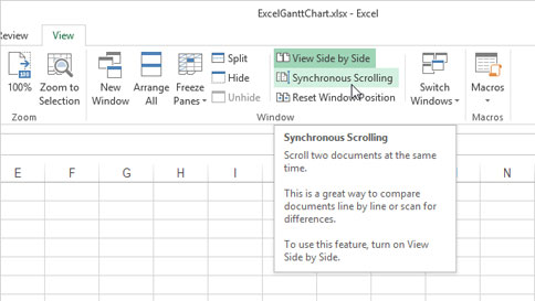 Cách mở nhiều bảng tính cạnh nhau trong Excel 2013