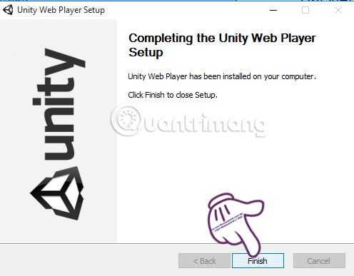 Unity Web Player chơi game 3D