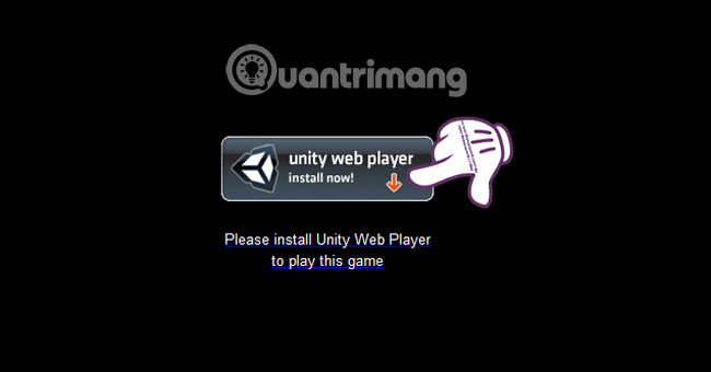 Unity Web Player chơi game 3D
