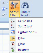Bỏ lọc dữ liệu trên Excel