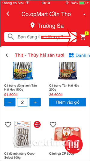 Xem giỏ hàng