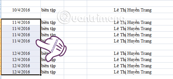 sửa lỗi ngày tháng đảo ngược trong Excel