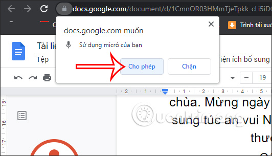 Sử dụng micro