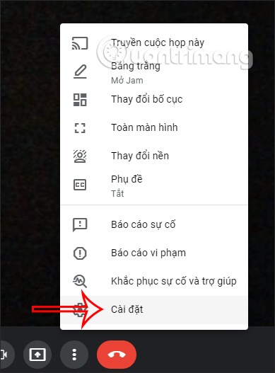 Cài đặt 