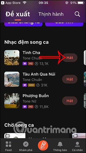 Chọn hát