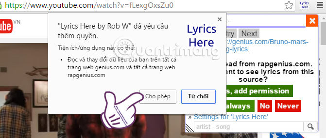Lyrics Here by Rob W