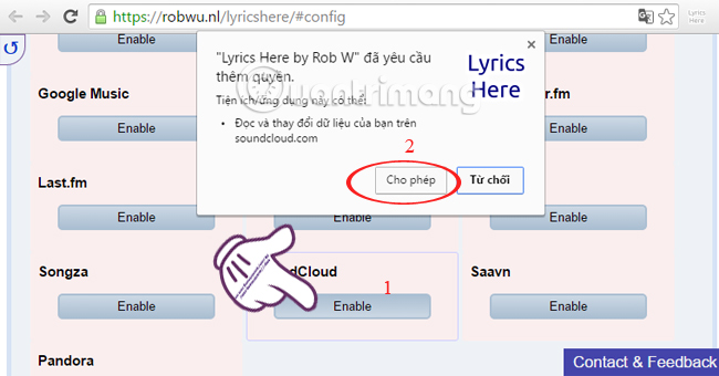 Lyrics Here by Rob W