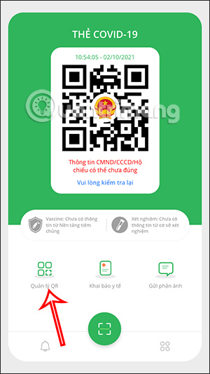Quản lý mã QR