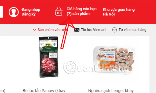 Giỏ hàng của bạn