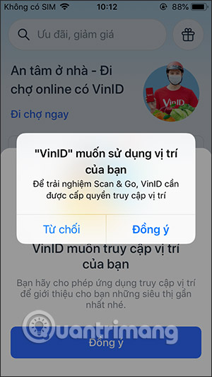 Truy cập vị trí