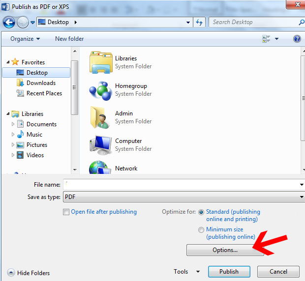 Cách chuyển đổi tài liệu Office sang PDF