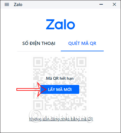 Lấy mã mới 