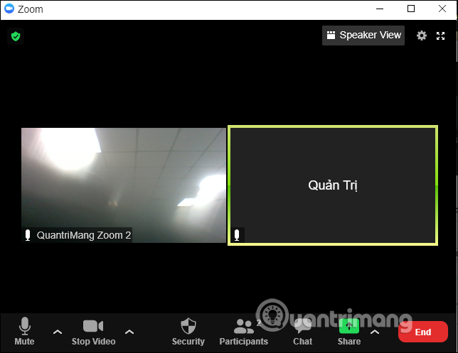 Hiện video từng người 