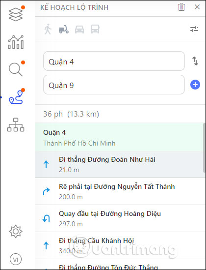 Tìm hướng đi
