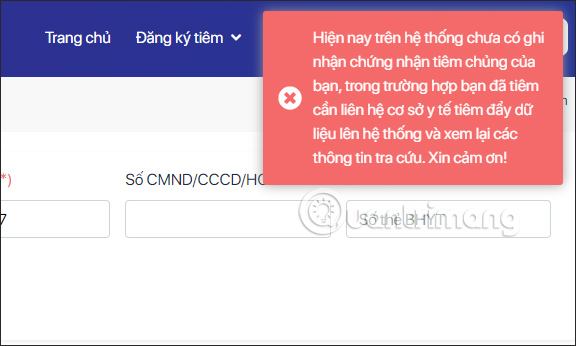 Thông báo thông tin