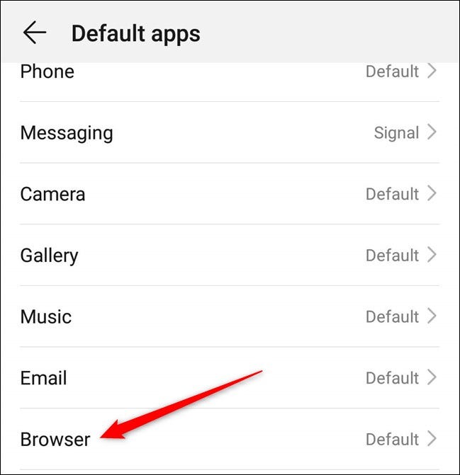 Nhấn vào “Browser” 