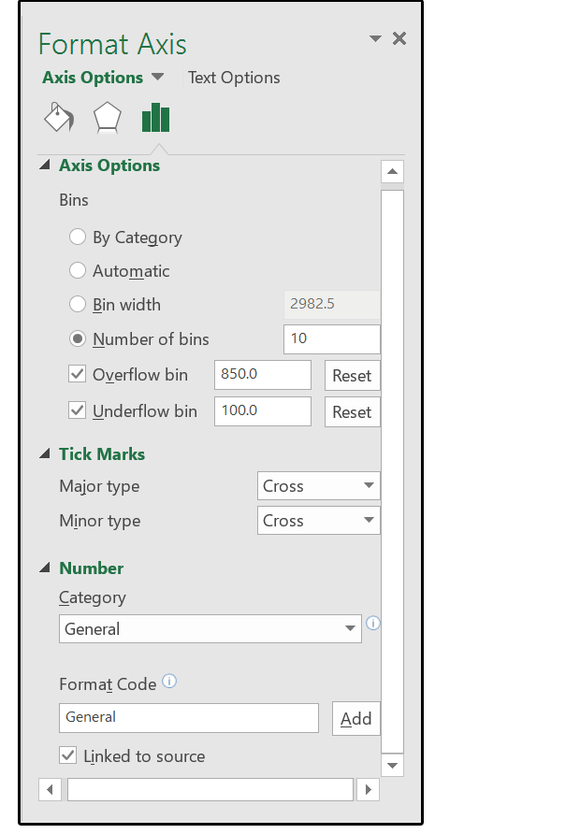  Axis Options
