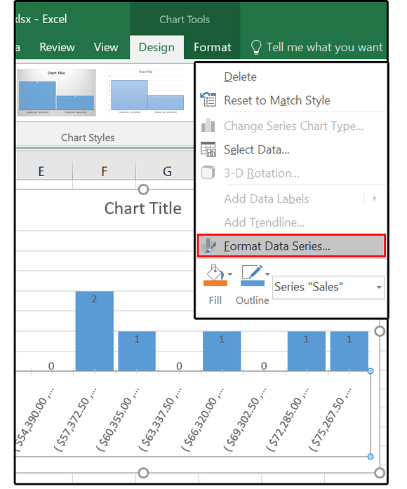 Format Data Series