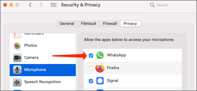Tích vào ô vuông bên cạnh mục “WhatsApp”.