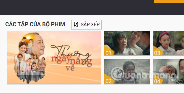 Thương ngày nắng về trên VTVGiaitri
