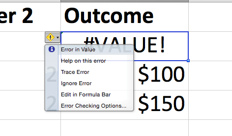 Lỗi Excel
