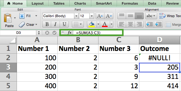 Lỗi Excel