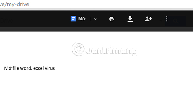 Cách mở file Word, Excel nghi dính virus 